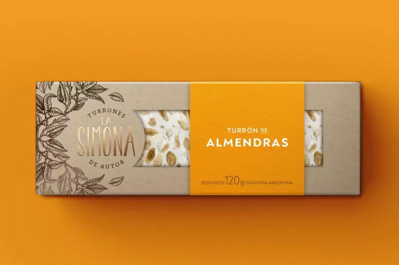 Gif presentando los cuatro sabores de turrones de La Simona.