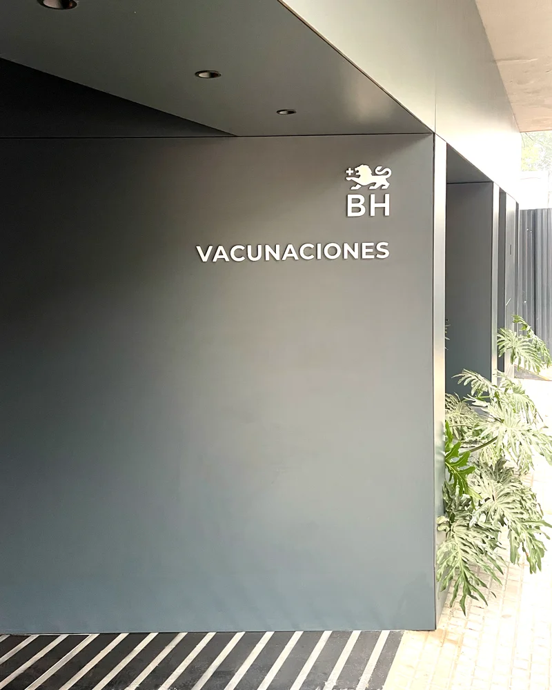 Hospital Británico señalética